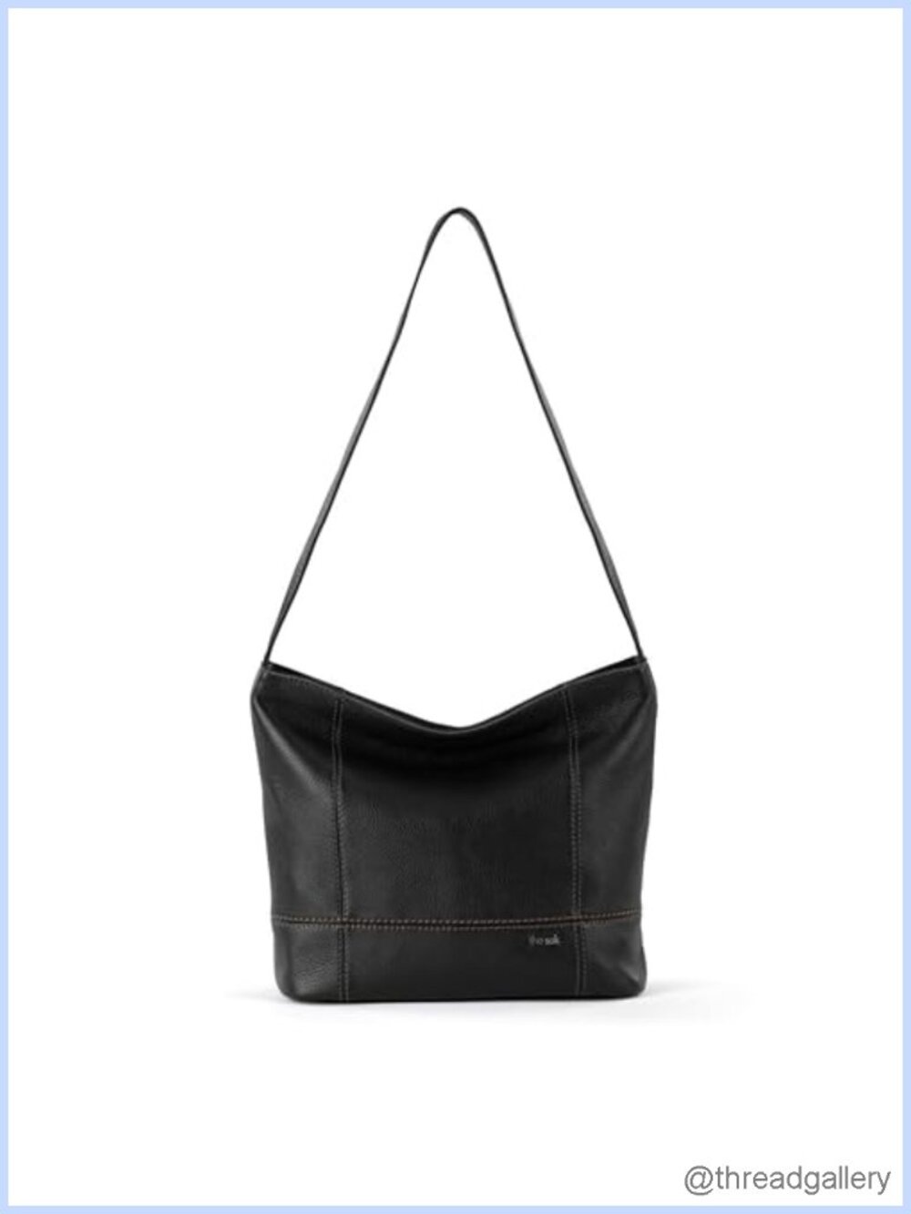 The Sak De Young Leather Hobo Bag Shoulder Purse Slouchy